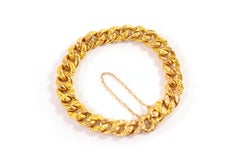Curb Bracelet 1900 in 18 Karat Pink Gold