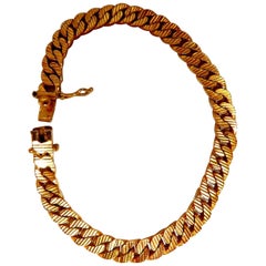 Curb Link Bracelet 24 Karat