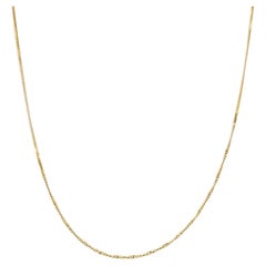 Curb Link Necklace in 14k Yellow Gold