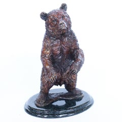 Steve Winterburn "Curiosity" Study of a Curious Bear Signed Edition of 8