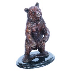 Steve Winterburn "Curiosity" Study of a Curious Bear Signed Edition of 8
