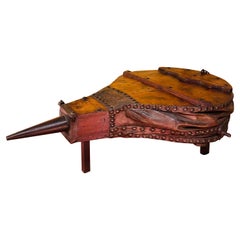 Bellows industriel ancien avec cueillette de tables basses, vers 1880