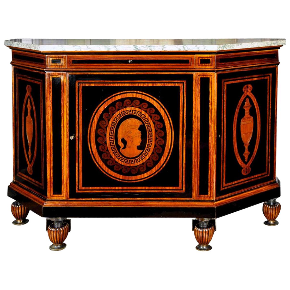 Curious French Sideboard Signed E. Duru