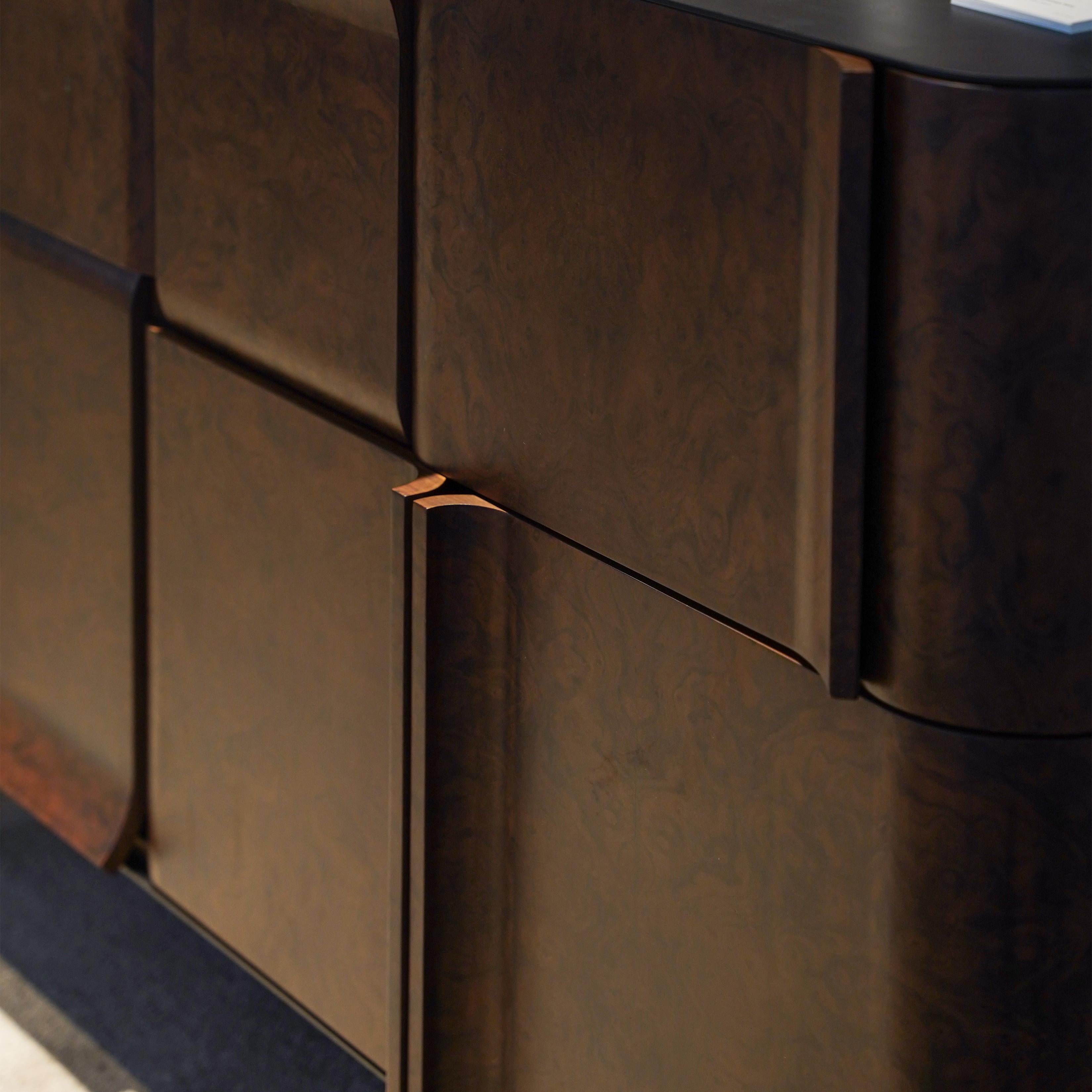 Credenza Curl Series 2x5 di Studio A In condizioni Nuovo in vendita a Geneve, CH