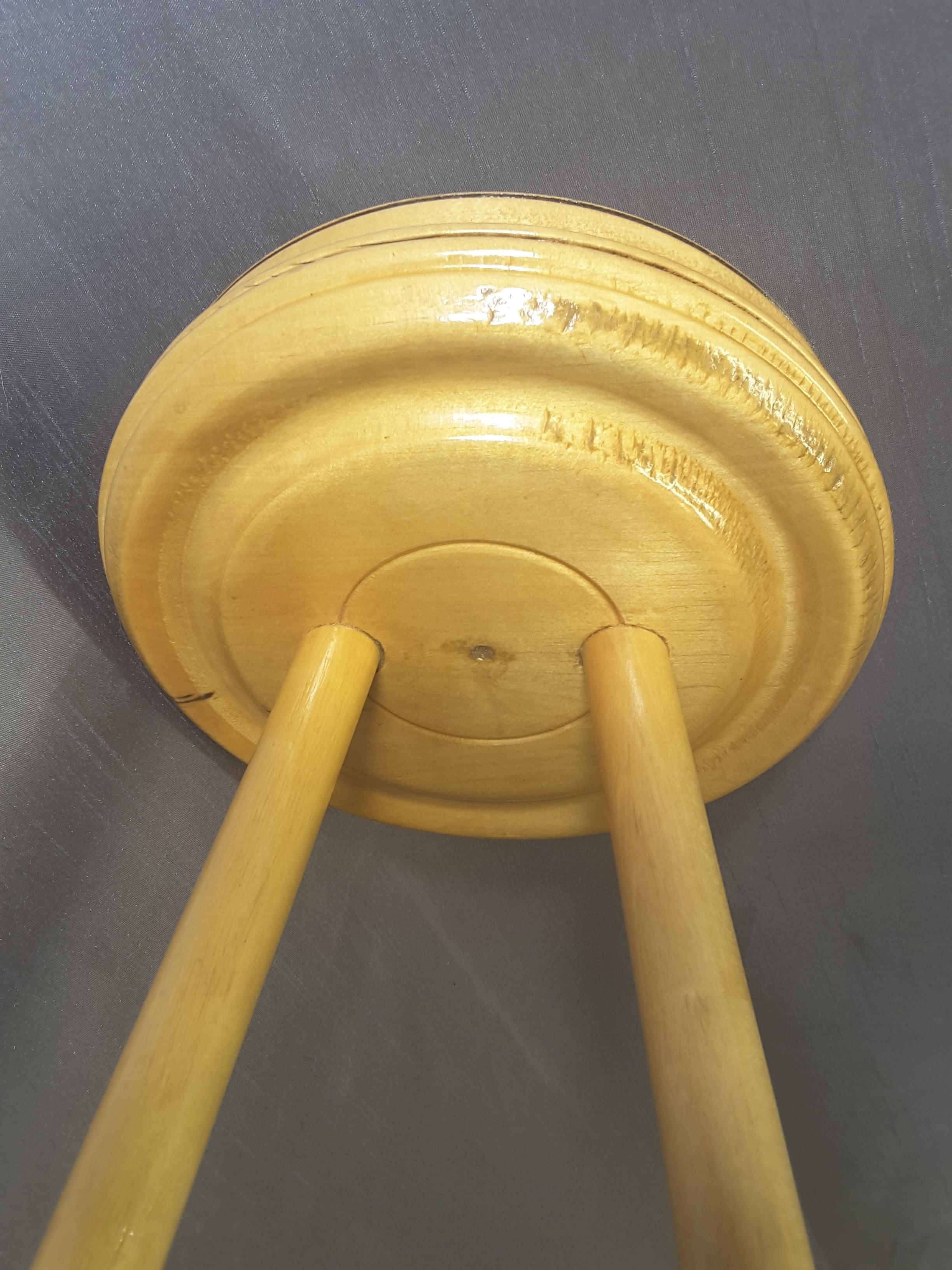 Curling Bonspiel Trophy Stand-Up Ashtray Early, 1960s For Sale 1
