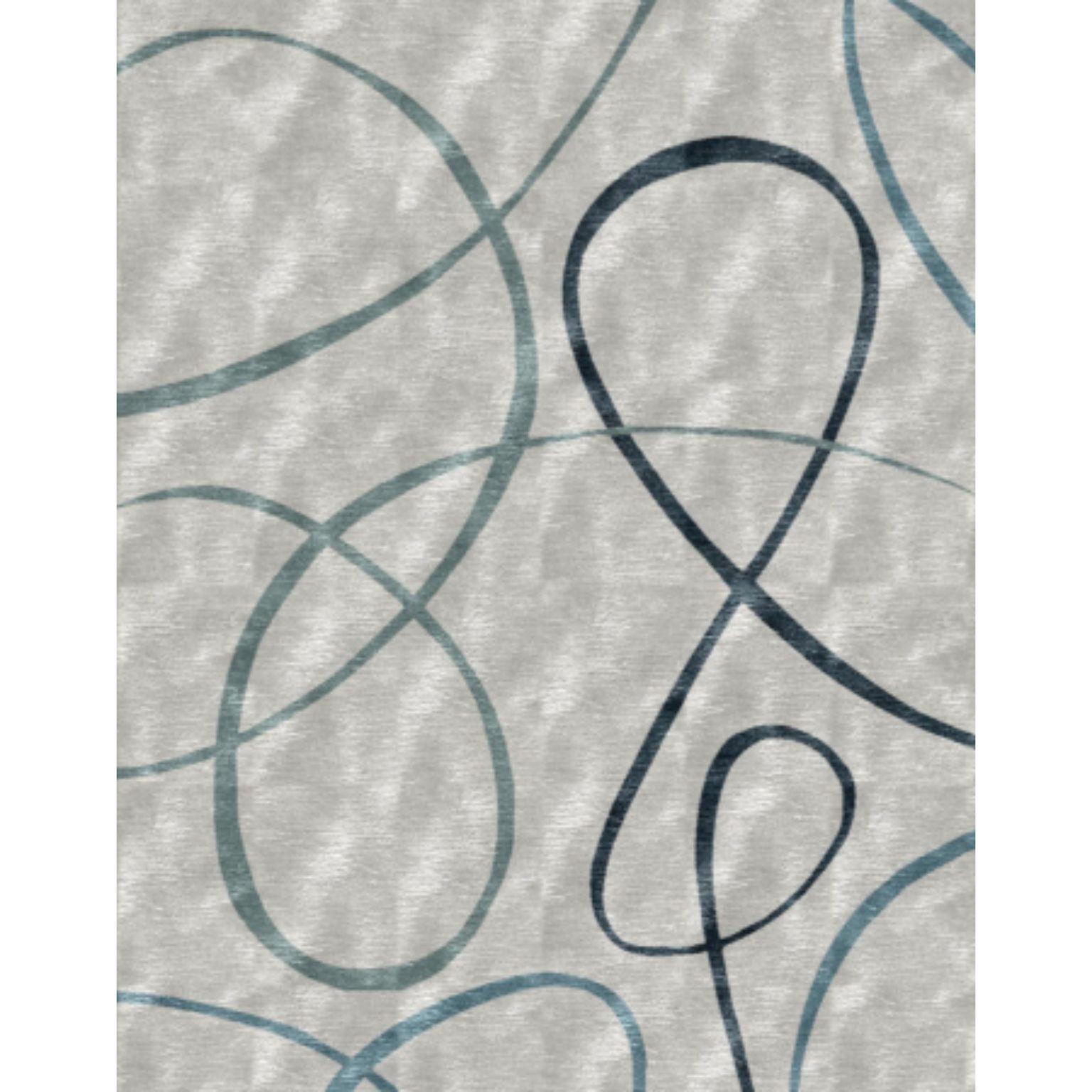 Post-Modern Curly 200 Rug by Illulian For Sale