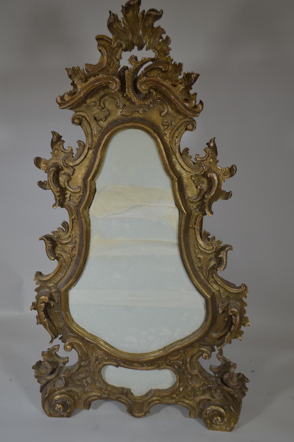 Contemporary Current Italian Gild Mirror For Sale