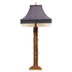 Lampe de table en bambou Currey and Co