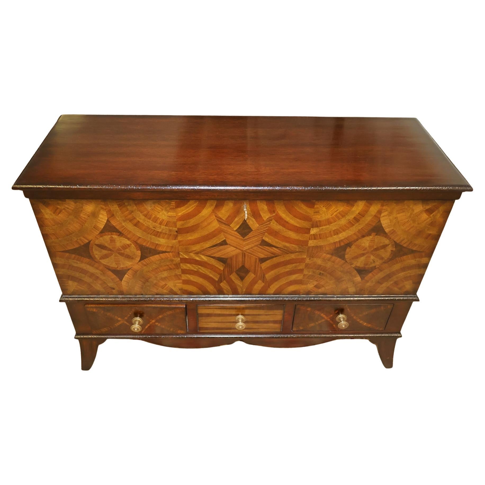 Currey And Company Creslow - Cassettiera decorativa per coperte in vendita