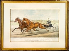 The Celebrated Trotting Team Edward and Swiveller
