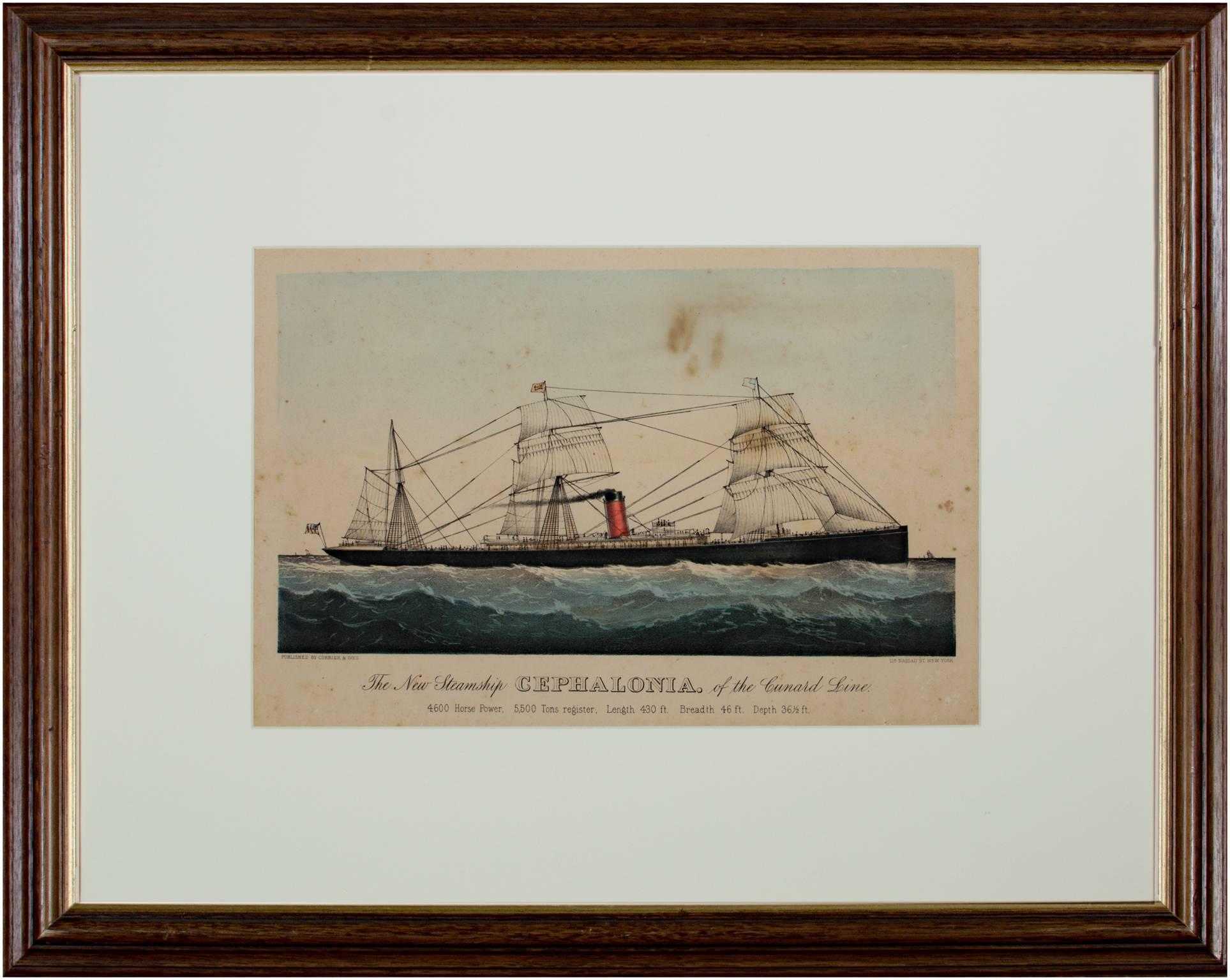1800s steamship