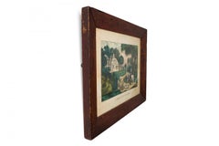 Currier & Ives Lithograph of Summer in the Country