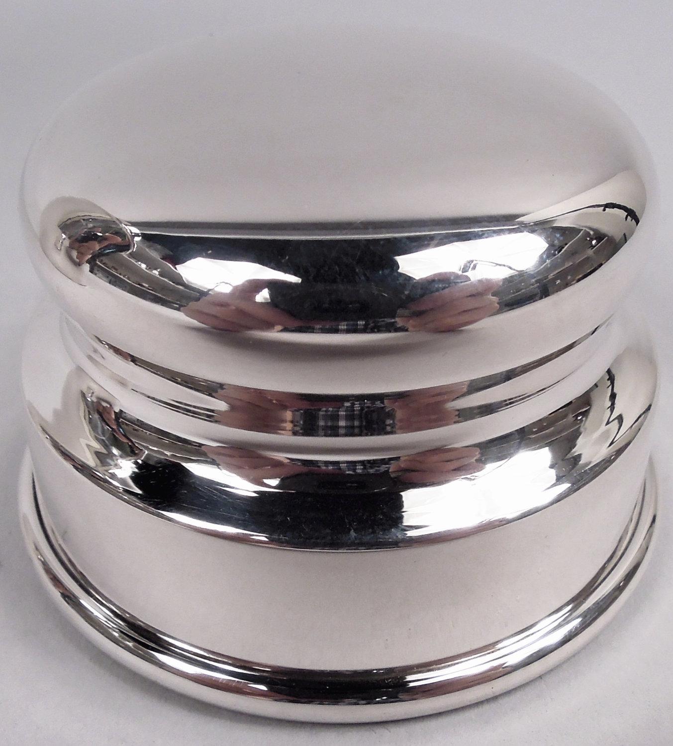 XX secolo Currier & Roby - Mini Martini Solo Shaker moderno in argento sterling