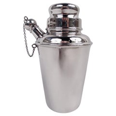 Currier & Roby - Mini Martini Solo Shaker moderno in argento sterling
