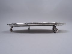 Currier & Roby Traditional Georgian Shell & Scroll Salver Tray