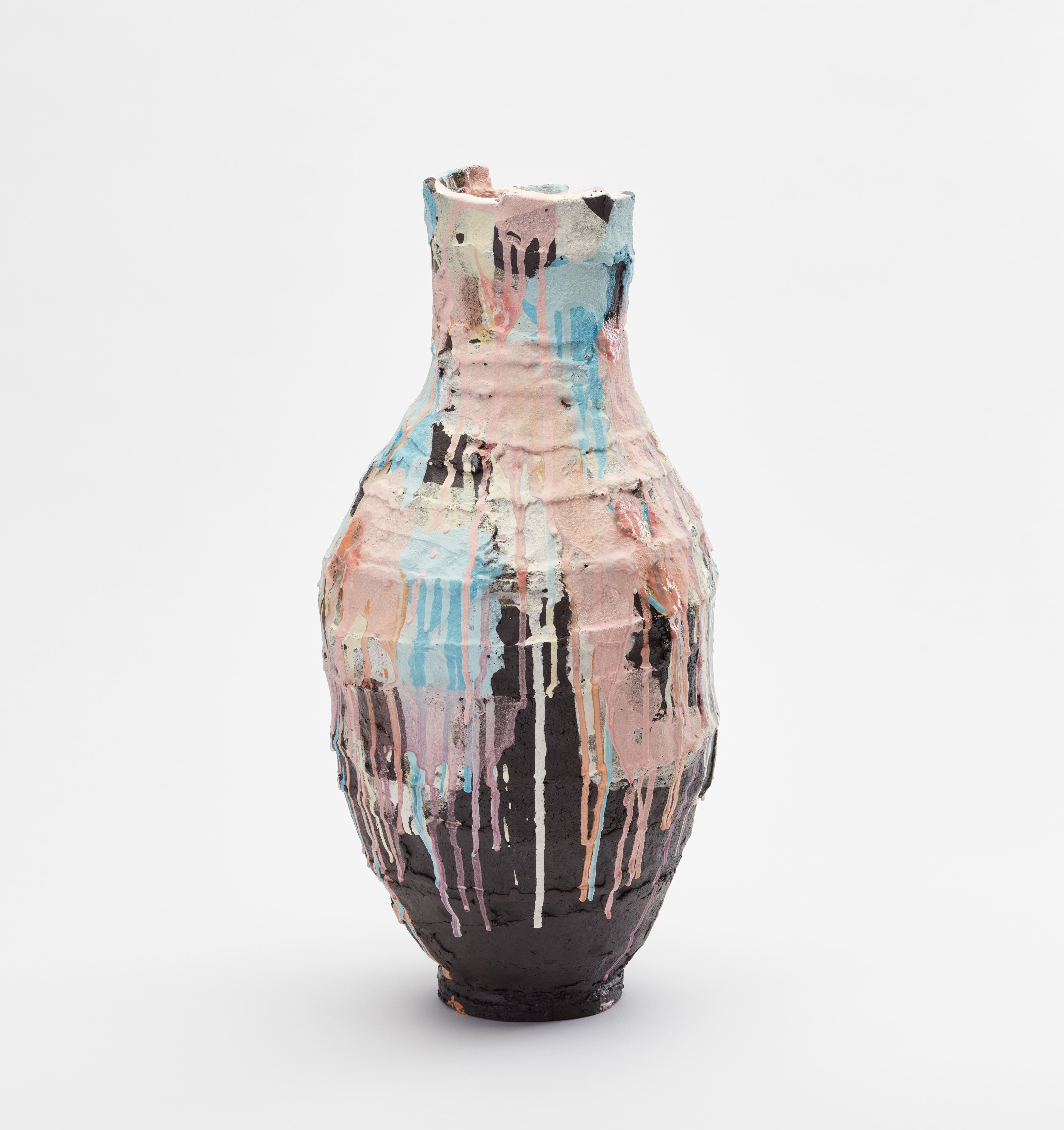 Post-Modern Curruca Vase by Elke Sada For Sale
