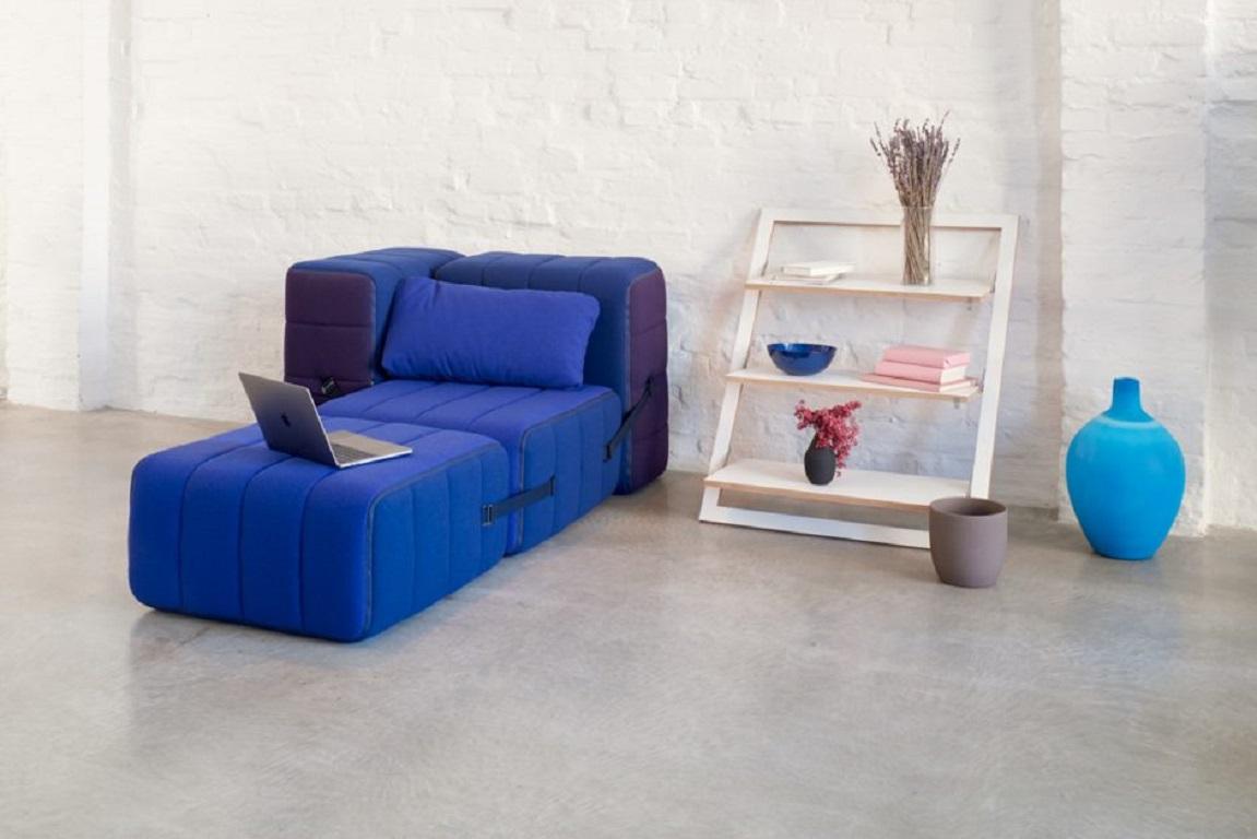 Polish Curt cushion 60x30 - Barcelona - Serpentine - V3347/39 (Green) For Sale
