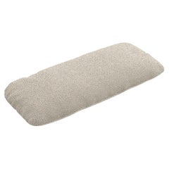 Coussin à courbes Sera - Calla « Blanc / Beige »