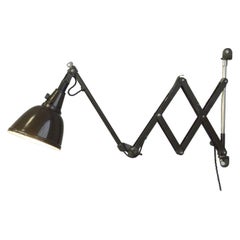 Curt Fischer Midgard Scherenlampe ca. 1930er Jahre