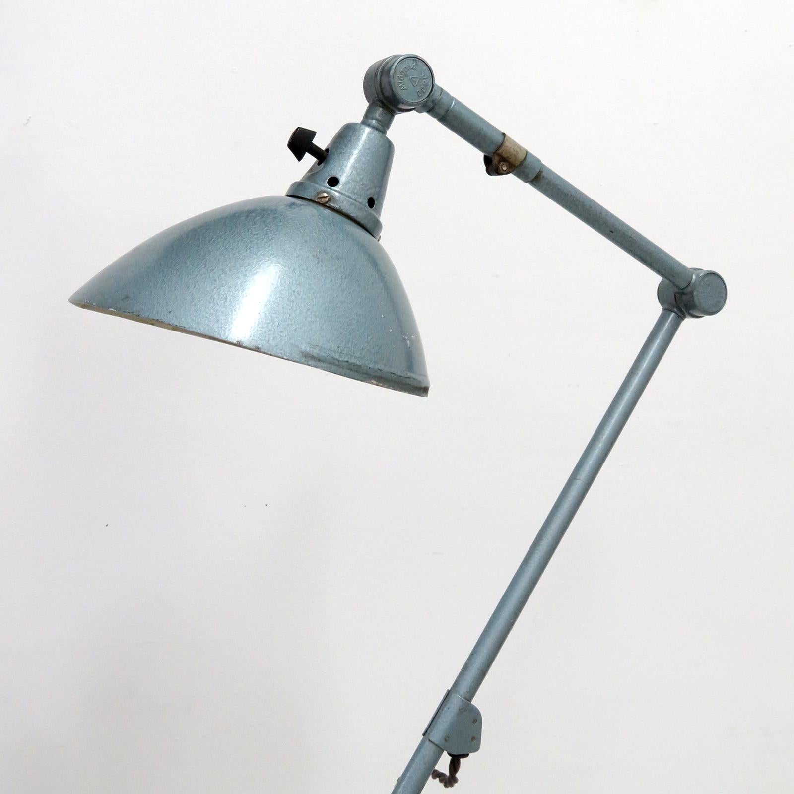 Allemand Curt Fischer Task Lamps for Midgard, 1920 en vente