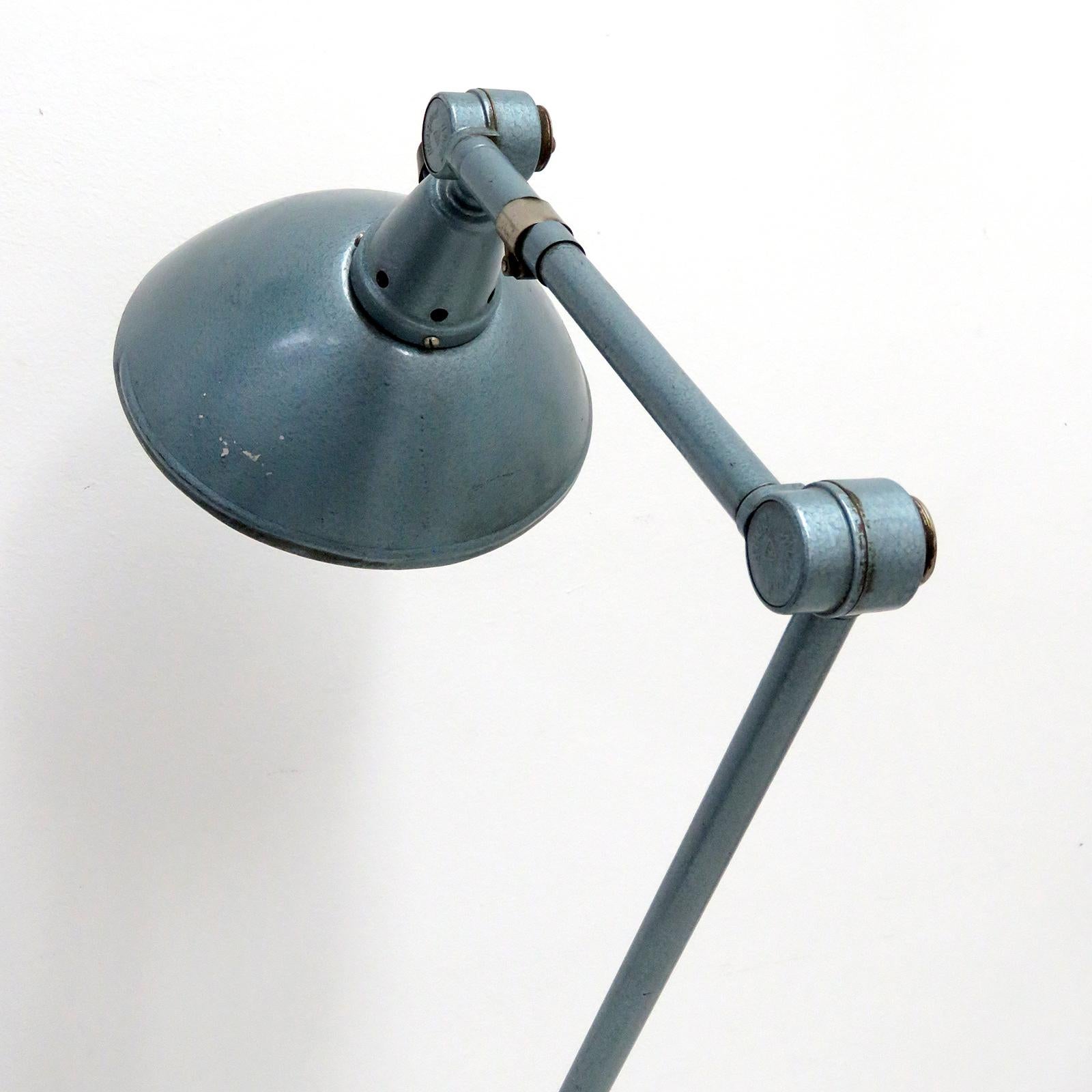 Enameled Curt Fischer Task Lamps for Midgard, 1920 For Sale