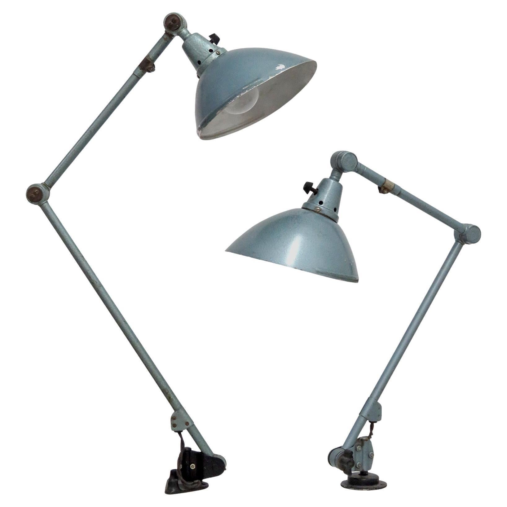 Curt Fischer Task Lamps for Midgard, 1920 en vente
