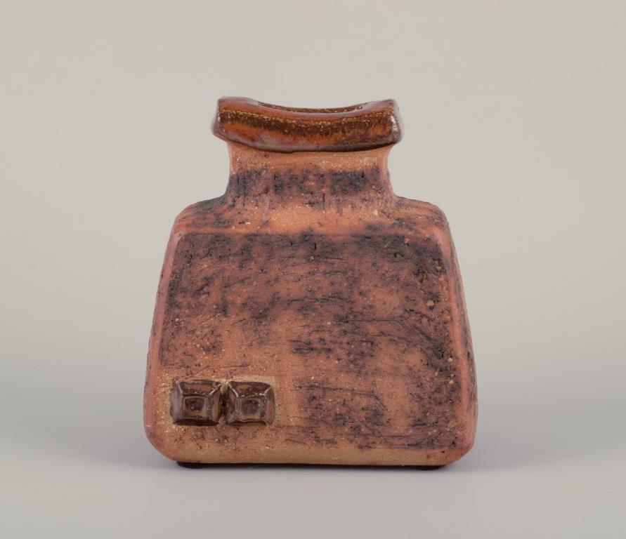 Moderne Curt Magnus Addin, propre studio. Vase en céramique, 1970 en vente