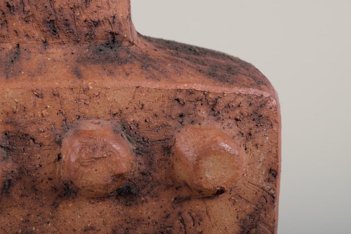 Curt Magnus Addin, céramiste suédois Vase en céramique, 1970 Excellent état - En vente à København, Copenhagen