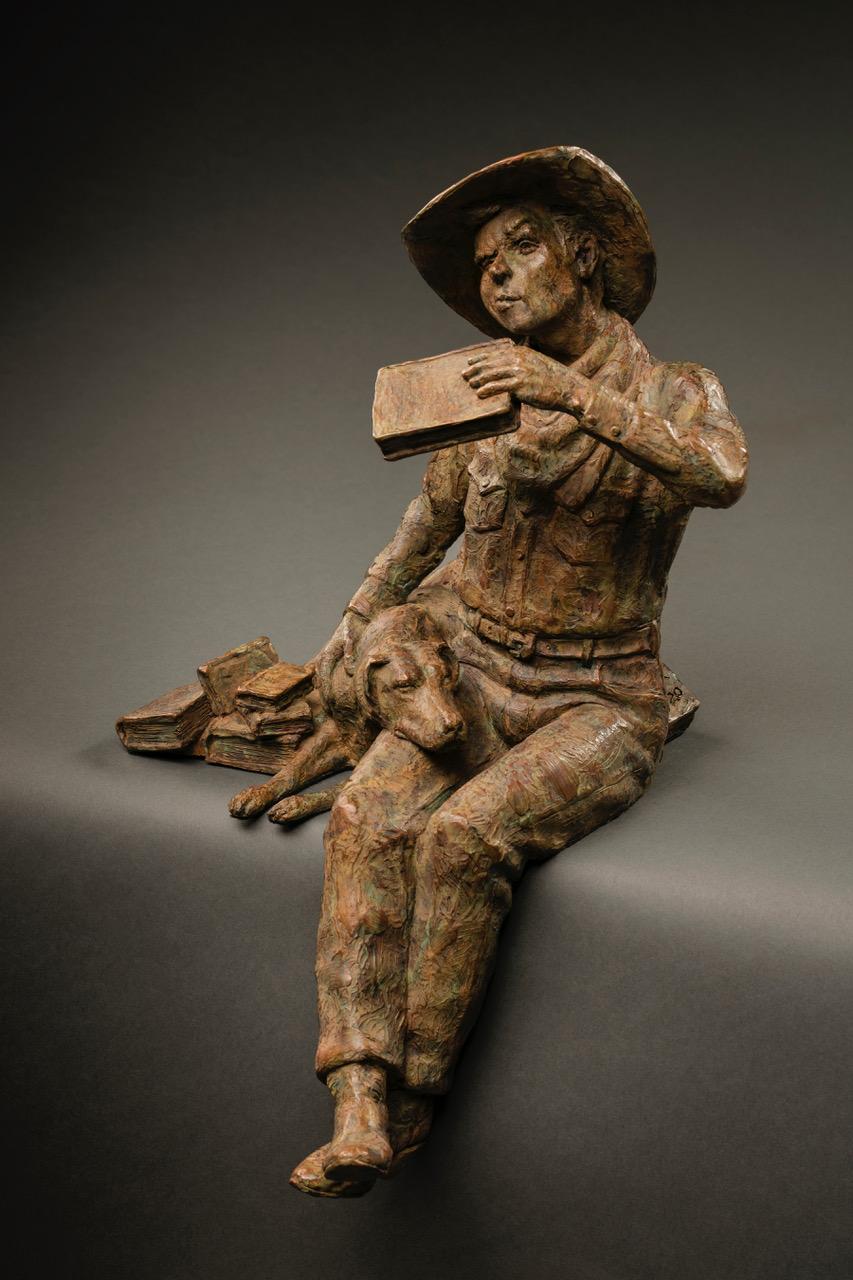 Becario de la Litera - Sculpture de Curt Mattson
