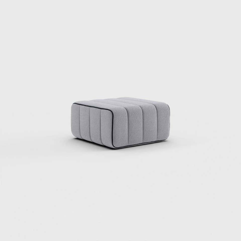 Curt Single Module – Fabric Jet '9803 Grey' – Curt Modular Sofa System ...