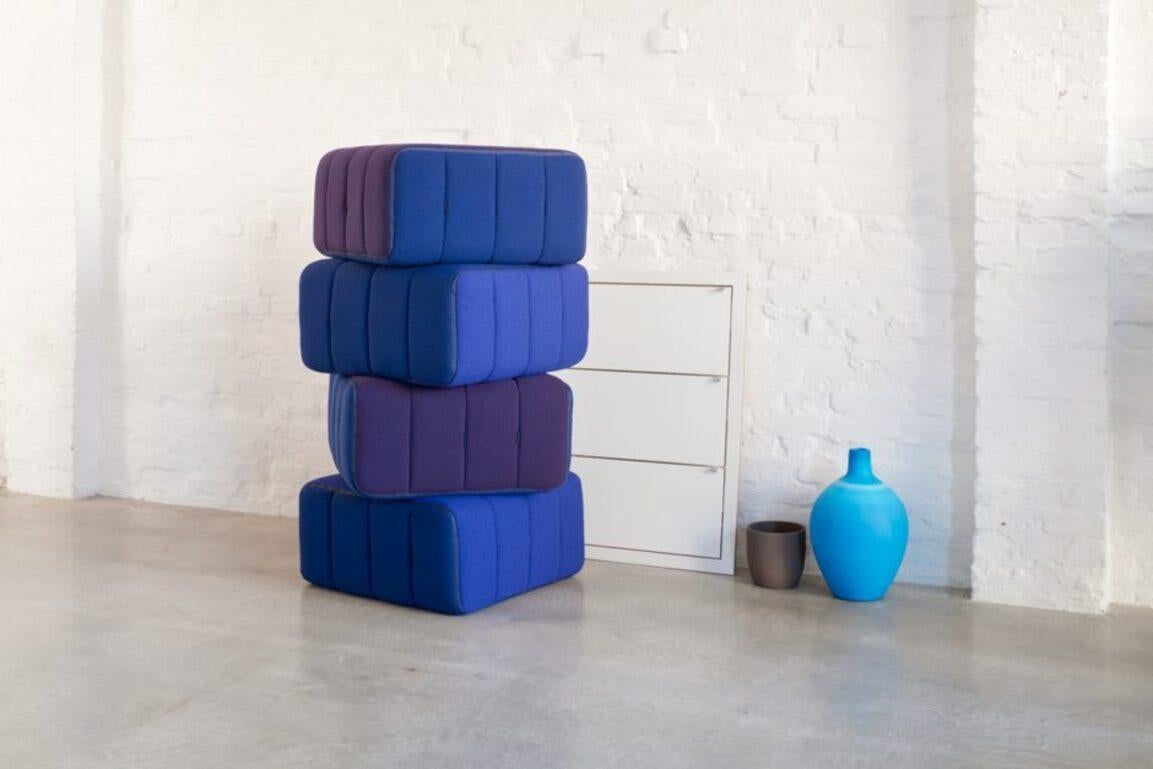 Pouf, stool, ottoman - Or Simply the Basic Component for Probably the Most Flexible Sofa System in the World?

The Curt single module is of course also a wonderful pouf. Or a useful ottoman. The Curt single module also makes a splendid simple,
