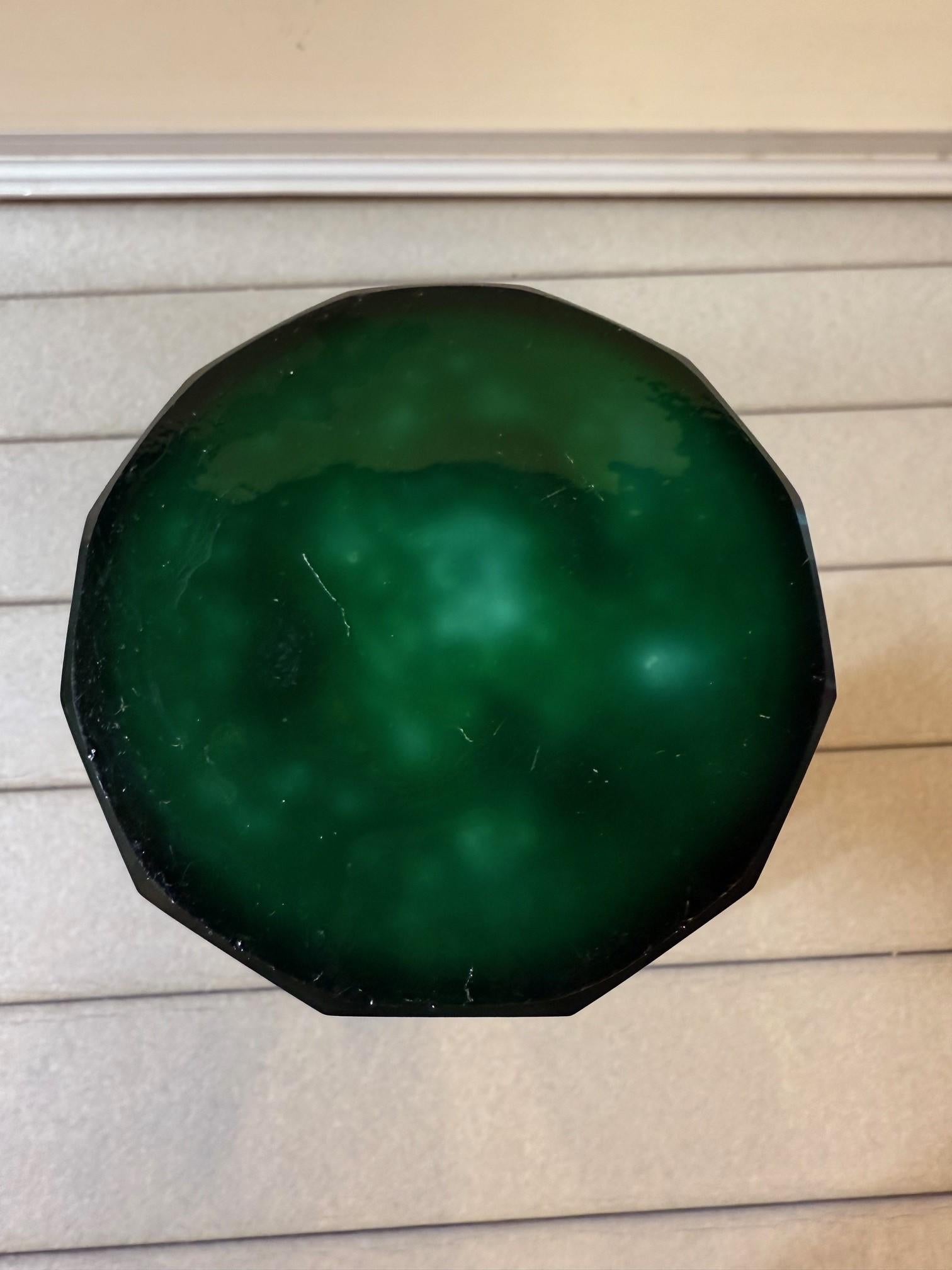 Curt Schlevogt Vase en verre pressé 