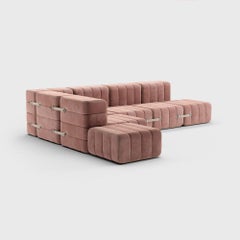 Curt-Set 12, E.G. Flexible Large Corner Sofa, Barcelona, Lotus, V3347/24