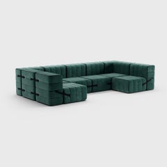 Curt-Set 15 - e.g. Flexible U-shaped sofa - Barcelona - Serpentine - V3347/39 (G