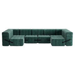 Curt-Set 15 - e.g. Flexible U-shaped sofa - Barcelona - Serpentine - V3347/39 (G