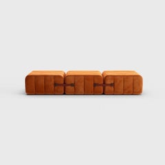 Curt-Set 3 - e.g. Flexible bench - Barcelona - Russet - V3347/17 'Red'