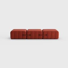 Curt-Set 3 - E.G. Flexible Bench - Dama - 0058 'Red'