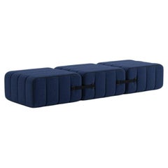 Curt-Set 3 - E.G. Flexible Bench - Jet - 6098 'Dark Blue'