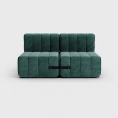 Curt-Set 4 - E.G. Flexible 2-Seater - Barcelona - Serpentine - V3347/39 'Green'