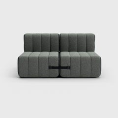 Curt-Set 4 - E.G. Flexible 2-Seater - Sera - Gravel 'Grey'