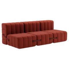 Curt-Set 6 - E.G. Flexible 3-Seater - Dama - 0058 'Red'