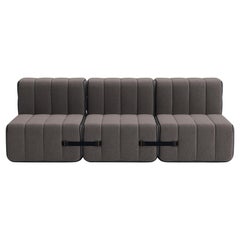 Curt-Set 6 - e.g. Flexible 3-seater - Jet - 9108 (Grey / Brown)