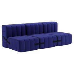 Curt-Set 6 - E.G. Flexible 3-Seater - Jet - 9605 'Blue'