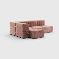 Curt-Set 9, E.G. Flexible Small Corner Sofa, Barcelona, Lotus, V3347/24 (Ros