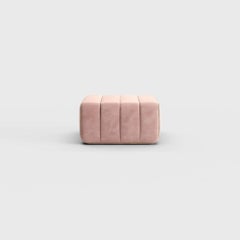 Curt Single Module, Fabric Barcelona 'Lotus Rose', Curt Modular Sofa System