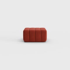 Curt Single Module, Fabric Dama '0058 Red' - Curt Modular Sofa System
