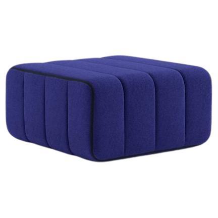 Curt Single Module – Fabric Jet '9605 Blue' – Curt Modular Sofa System For Sale