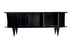 Curtain Closet 02  TV-Stand  Lamp TV Cabinet by Eliz Evar