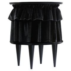 Curtain Closet 03  Night Stand  Lamp Side Table by Eliz Evar