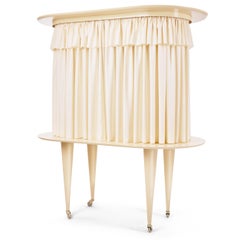 Curtain Closet 05 Desk - Bookshelf Lamp Secretaire by Eliz Evar